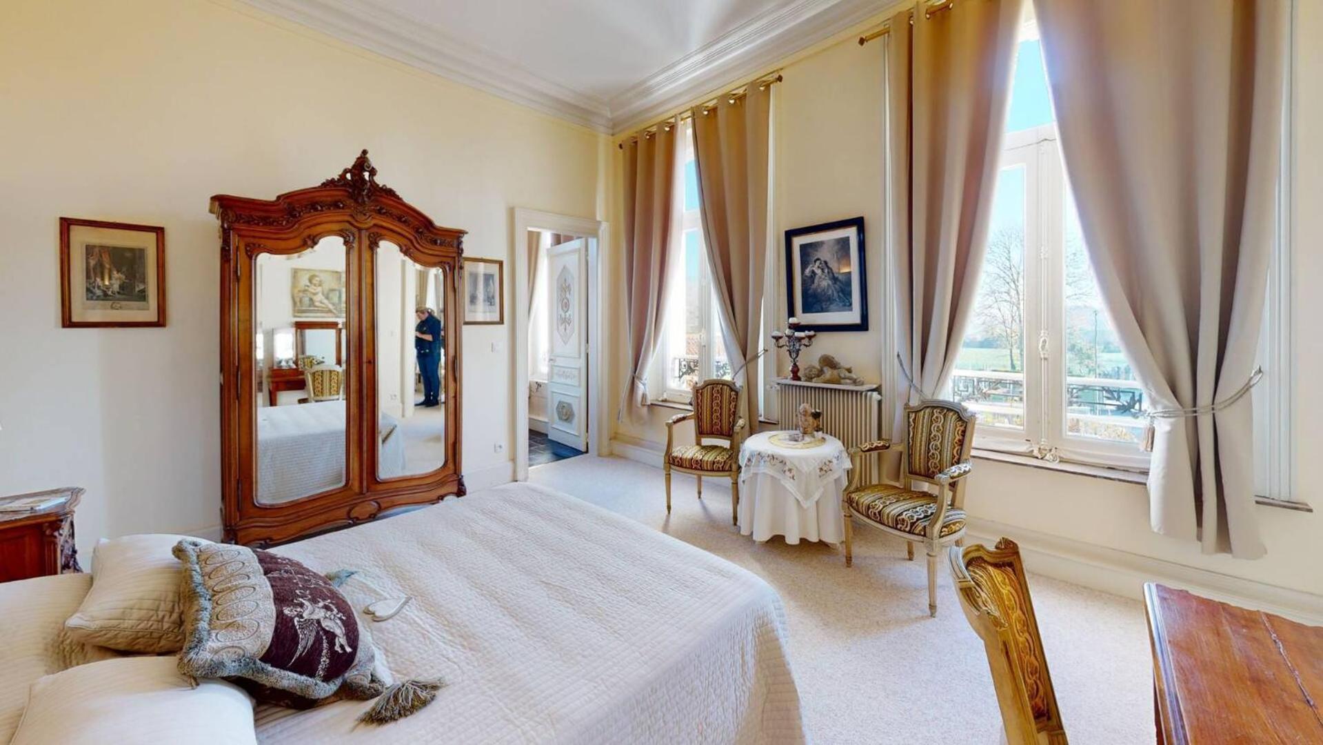 Château "Le Castel des Anges" Wailly-Beaucamp Exterior foto